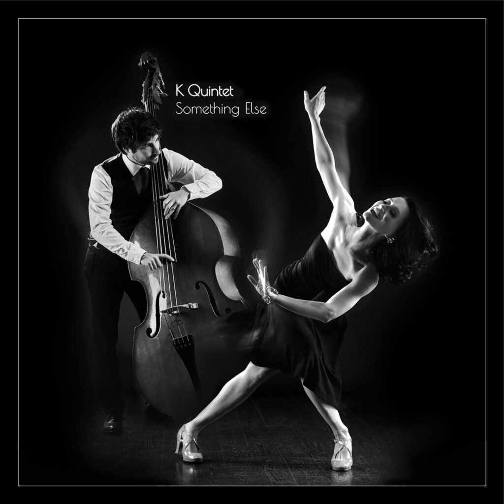 album cover for Something Else album by K Quintet, singer Ksenia Parkhatskaya