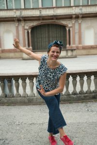 photo of young female swing dancer Silvia Pelli